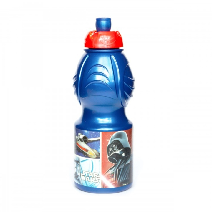 Disney Stor - Urheiluvesipullo 400 ml. - Star Wars (088808719-82432) ryhmässä LELUT, TUOTTEET LAPSILLE JA VAUVOILLE / Syö ja juo / Tuttipullot & Tarvikkeet @ TP E-commerce Nordic AB (C90203)