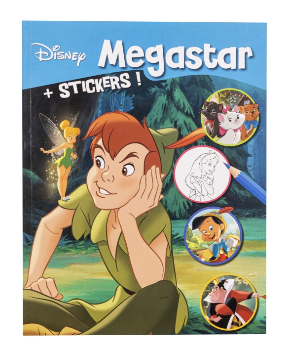 Disney Megatähti värityskirja - Peter Pan ryhmässä LELUT, TUOTTEET LAPSILLE JA VAUVOILLE / Leikkikalut, Askartelu &Pelit / Piirrä ja laske @ TP E-commerce Nordic AB (C90340)