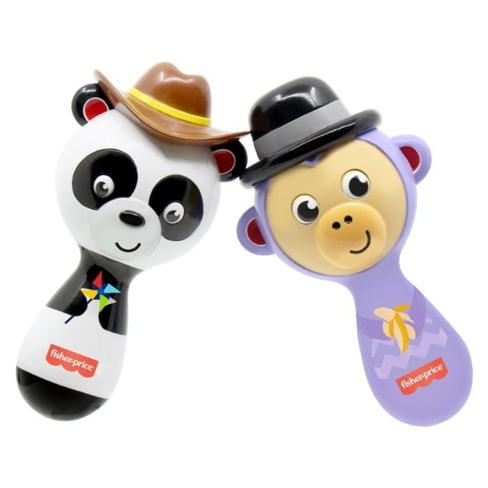 Fisher-Price Ravistelevat marakassit (15101) ryhmässä LELUT, TUOTTEET LAPSILLE JA VAUVOILLE / Musiikki, Laulu & Kuva / Soittimet @ TP E-commerce Nordic AB (C90427)