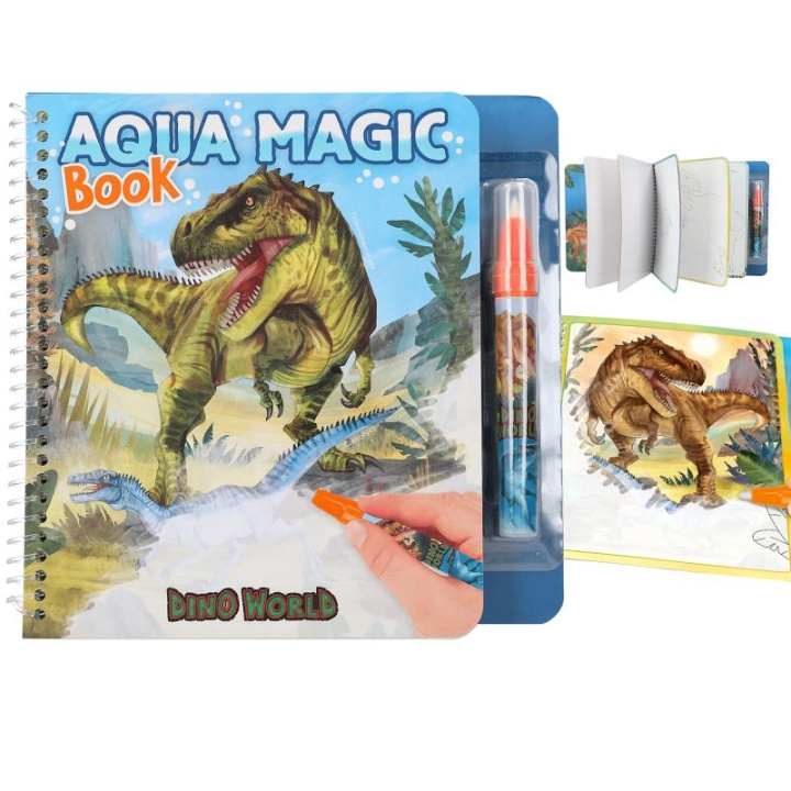 Dino World Aqua Magic -kirja ( 0412798 ) ryhmässä LELUT, TUOTTEET LAPSILLE JA VAUVOILLE / Leikkikalut, Askartelu &Pelit / Käsityöt @ TP E-commerce Nordic AB (C90430)