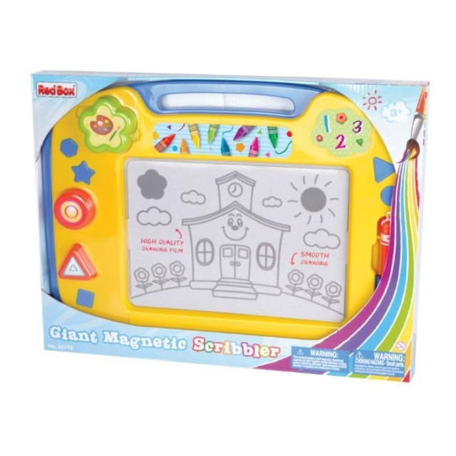 GA-Toys Magneettinen piirustustaulu (40x30 cm) (27003) ryhmässä LELUT, TUOTTEET LAPSILLE JA VAUVOILLE / Leikkikalut, Askartelu &Pelit / Piirrä ja laske @ TP E-commerce Nordic AB (C90439)