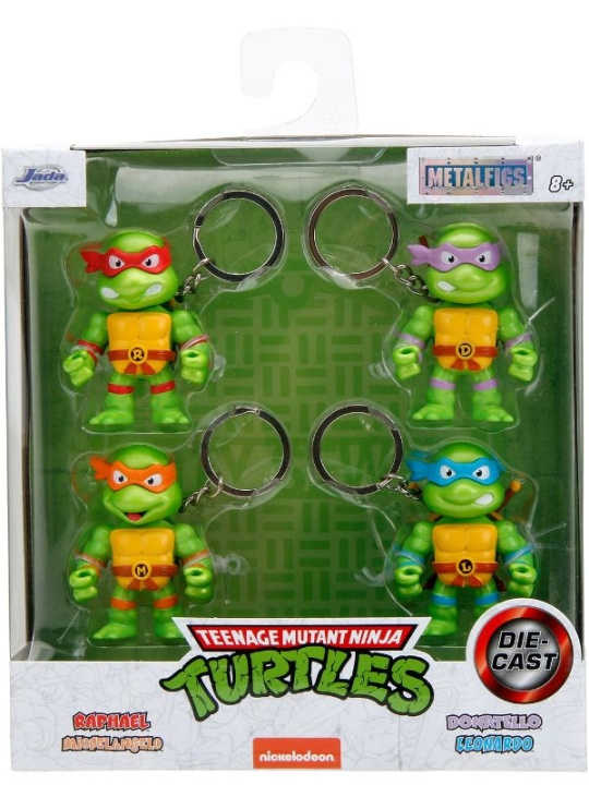 Jada Ninja Turtles 4-pack Figures 2.5 (253282001) ryhmässä LELUT, TUOTTEET LAPSILLE JA VAUVOILLE / Leikkikalut, Askartelu &Pelit / Figuurit, miniatyyrit ja tarvikkeet @ TP E-commerce Nordic AB (C90443)