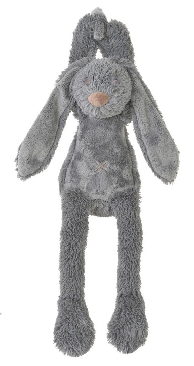 Happy Horse Rabbit Richie Musical - 34 cm - Syvänharmaa - 132381 ryhmässä LELUT, TUOTTEET LAPSILLE JA VAUVOILLE / Lelut vauvoille (0-3v) / Pehmolelut @ TP E-commerce Nordic AB (C90446)