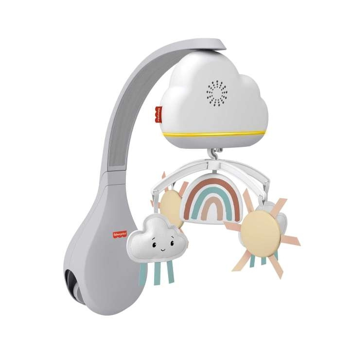 Fisher-Price Fisher Price Newborn - Sateenkaarisuihkujen sängynpohjasta sängynlaidalle (HBP40) ryhmässä LELUT, TUOTTEET LAPSILLE JA VAUVOILLE / Lastenhuone / Muu sisustus @ TP E-commerce Nordic AB (C90507)