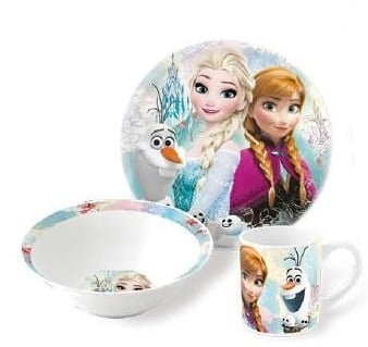 Disney Frost - Lahjasetti 3 kpl. (95537) ryhmässä LELUT, TUOTTEET LAPSILLE JA VAUVOILLE / Syö ja juo / Lasten astiat @ TP E-commerce Nordic AB (C90528)