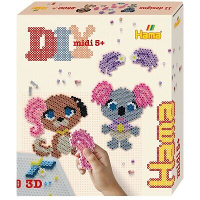 HAMA Beads Hama - Midi-lahjapakkaus Eläinsalonki (383255) ryhmässä LELUT, TUOTTEET LAPSILLE JA VAUVOILLE / Leikkikalut, Askartelu &Pelit / Käsityöt @ TP E-commerce Nordic AB (C90568)