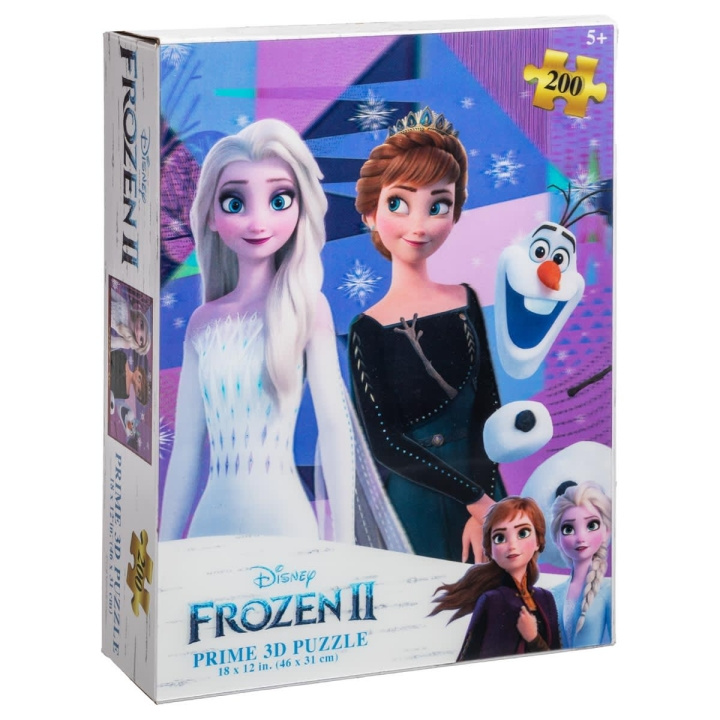 Disney 3D-palapeli 200 kpl Frozen (41040013-01) ryhmässä LELUT, TUOTTEET LAPSILLE JA VAUVOILLE / Leikkikalut, Askartelu &Pelit / Lasten palapeli @ TP E-commerce Nordic AB (C90572)