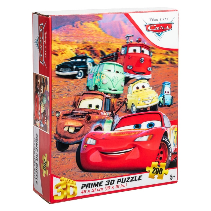 Disney 3D-palapeli 200 kpl Autot (41040013-04) ryhmässä URHEILU, VAPAA-AIKA JA HARRASTUS / Harrastus / Palapeli @ TP E-commerce Nordic AB (C90574)