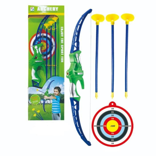 GA-Toys Jousi ja nuoli -setti - 67 cm ja 3 nuolta ryhmässä LELUT, TUOTTEET LAPSILLE JA VAUVOILLE / Leikkikalut, Askartelu &Pelit / Toimintapeli @ TP E-commerce Nordic AB (C90579)