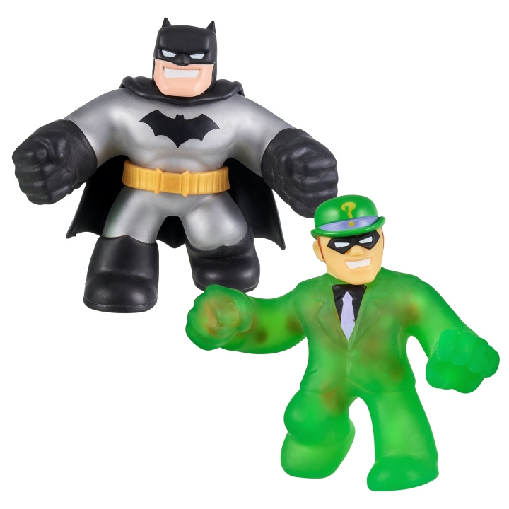 Goo Jit Zu DC Two Pack - Sarja 3 - Batman vs. Riddler (41228) ryhmässä LELUT, TUOTTEET LAPSILLE JA VAUVOILLE / Leikkikalut, Askartelu &Pelit / Figuurit, miniatyyrit ja tarvikkeet @ TP E-commerce Nordic AB (C90606)