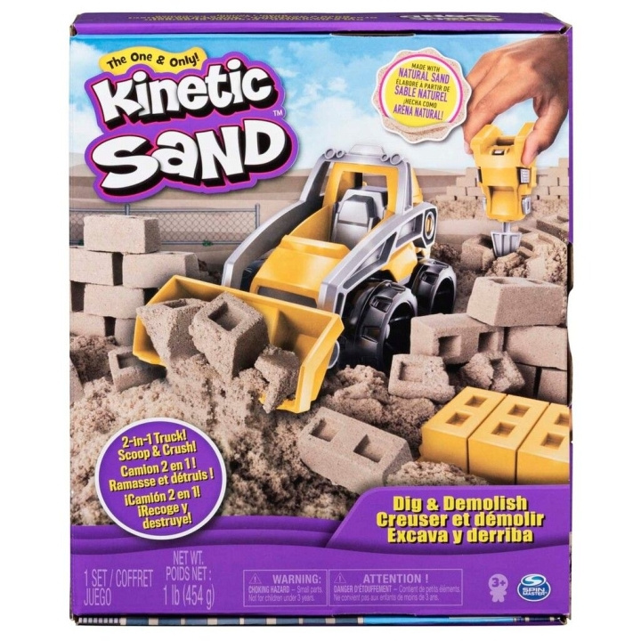 Kinetic Sand Kaiva ja riko setti (6044178) ryhmässä LELUT, TUOTTEET LAPSILLE JA VAUVOILLE / Leikkikalut, Askartelu &Pelit / Pelaa savea, leikkiä hiekkaa ja tarvikkeita @ TP E-commerce Nordic AB (C90609)