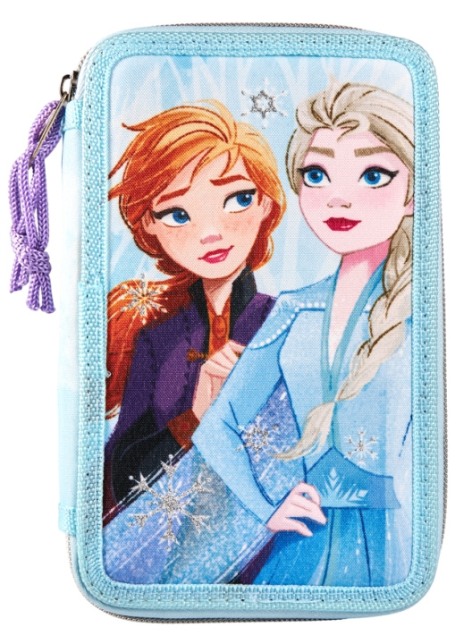 Disney Kids Licensing - Täytetty kaksikerroksinen kynäkotelo - Frozen 2 (017408516) ryhmässä LELUT, TUOTTEET LAPSILLE JA VAUVOILLE / Leikkikalut, Askartelu &Pelit / Piirrä ja laske @ TP E-commerce Nordic AB (C90623)