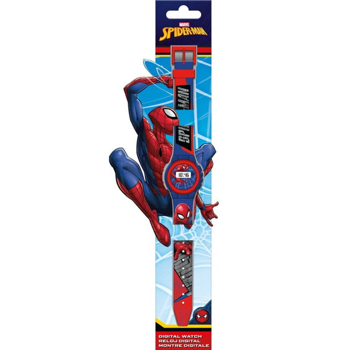 Disney Kids Licensing - Digitaalinen rannekello - Spider-Man (0878311-SPD4972) ryhmässä URHEILU, VAPAA-AIKA JA HARRASTUS / Tarvikkeet / Kellot @ TP E-commerce Nordic AB (C90654)