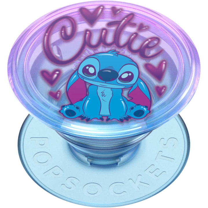 PopSockets Matkapuhelimenpidike PopGrip Lisensoitu Cutie Stitch ryhmässä ÄLYPUHELIMET JA TABLETIT / Muut tarvikkeet / Popsockets @ TP E-commerce Nordic AB (C90738)