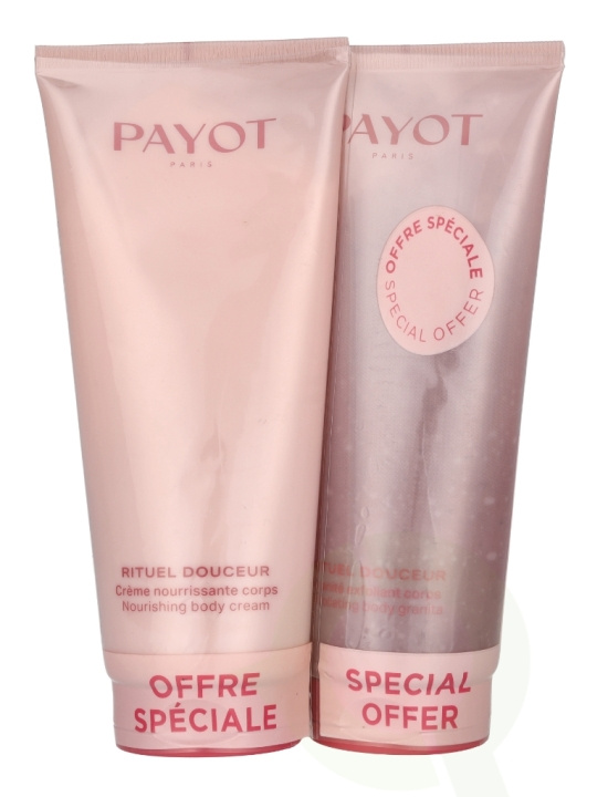 Payot Gentle Ritual Duo Set 400 ml 2x200ml - Exfoliating Body Granita/Nourishing Body Cream ryhmässä KAUNEUS JA TERVEYS / Lahjapakkaukset / Naisten lahjapakkaukset @ TP E-commerce Nordic AB (C90811)