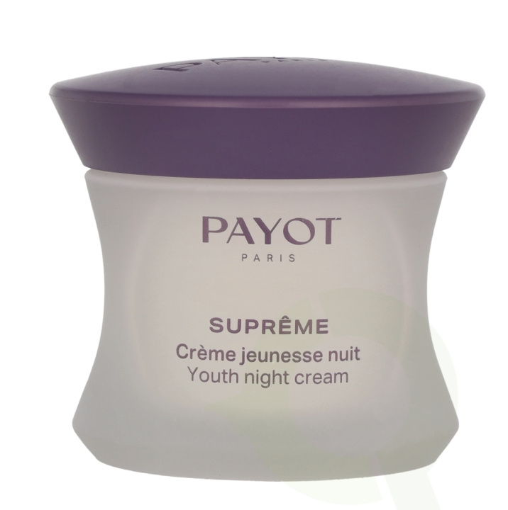 Payot Supreme Jeunesse Youth Night Cream 50 ml ryhmässä KAUNEUS JA TERVEYS / Ihonhoito / Kasvot / Kasvovoide @ TP E-commerce Nordic AB (C90814)