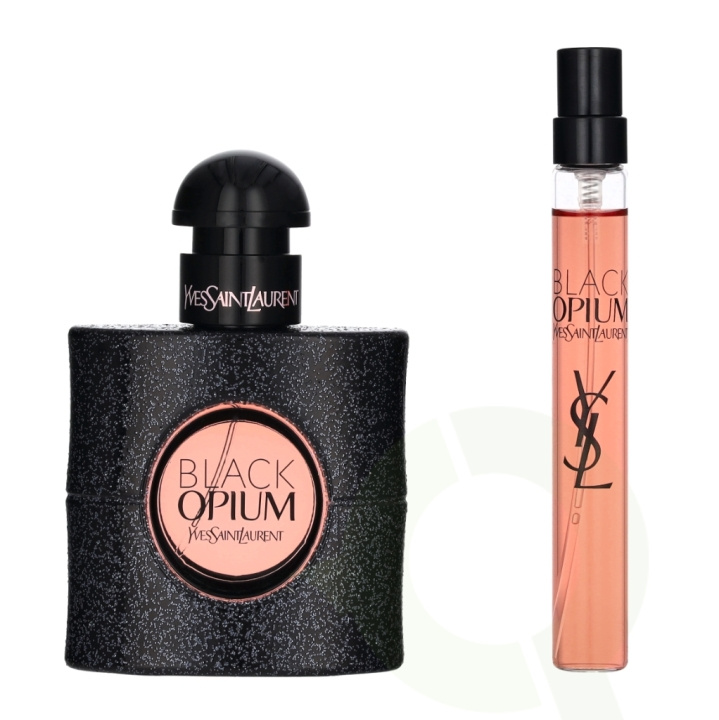 Yves Saint Laurent YSL Black Opium Giftset 40 ml Edp Spray 30ml/Edp Spray 10ml ryhmässä KAUNEUS JA TERVEYS / Lahjapakkaukset / Naisten lahjapakkaukset @ TP E-commerce Nordic AB (C90840)