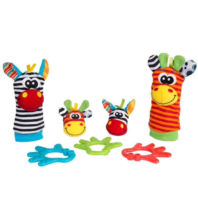 Playgro Viidakon ystävien lahjapaketti (10182436) ryhmässä LELUT, TUOTTEET LAPSILLE JA VAUVOILLE / Lelut vauvoille (0-3v) / Toiminnalliset lelut @ TP E-commerce Nordic AB (C90889)