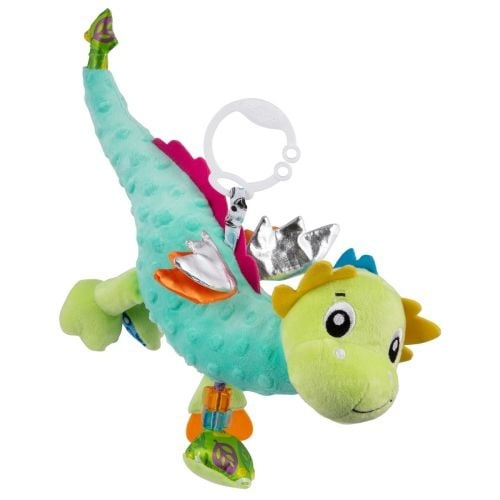 Playgro Sensory Friend Dusty Dragon - (10188473) ryhmässä LELUT, TUOTTEET LAPSILLE JA VAUVOILLE / Lelut vauvoille (0-3v) / Pehmolelut @ TP E-commerce Nordic AB (C90906)