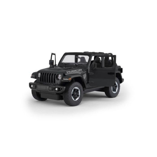 Rastar RC 1:14 Jeep Wrangler 2.G A/B - Musta (23037) ryhmässä LELUT, TUOTTEET LAPSILLE JA VAUVOILLE / Radio-ohjattava / Radio-ohjattavat autot @ TP E-commerce Nordic AB (C90940)