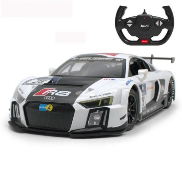 Rastar RC 1:14 Audi R8 Performance - hopea (23019) ryhmässä LELUT, TUOTTEET LAPSILLE JA VAUVOILLE / Radio-ohjattava / Radio-ohjattavat autot @ TP E-commerce Nordic AB (C90942)