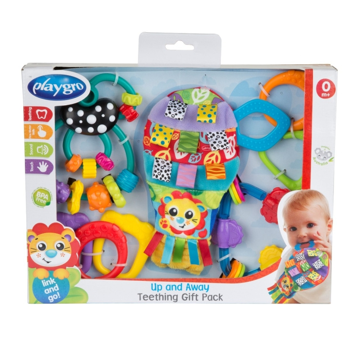 Playgro Lahjapakkaus, ilmapallo - (10187220) ryhmässä LELUT, TUOTTEET LAPSILLE JA VAUVOILLE / Lelut vauvoille (0-3v) / Toiminnalliset lelut @ TP E-commerce Nordic AB (C90959)