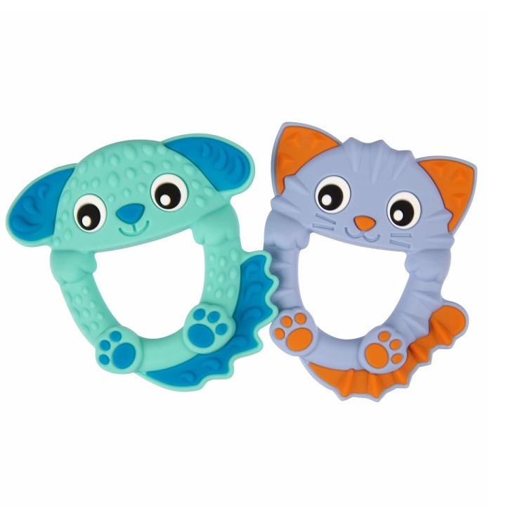 Playgro Soothe & Chew Silicone Teethers (10188759) ryhmässä LELUT, TUOTTEET LAPSILLE JA VAUVOILLE / Lelut vauvoille (0-3v) / Toiminnalliset lelut @ TP E-commerce Nordic AB (C90986)