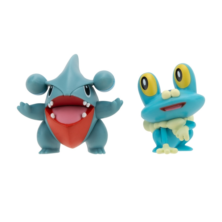 Pokémon Taisteluhahmo - Gible & Froakie (PKW3013) ryhmässä LELUT, TUOTTEET LAPSILLE JA VAUVOILLE / Leikkikalut, Askartelu &Pelit / Figuurit, miniatyyrit ja tarvikkeet @ TP E-commerce Nordic AB (C90989)