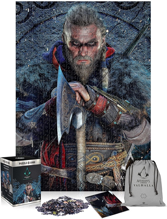 Assassins Creed Valhalla: Eivor puzzles 1000 pcs ryhmässä URHEILU, VAPAA-AIKA JA HARRASTUS / Harrastus / Palapeli @ TP E-commerce Nordic AB (C91021)