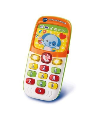 VTech Vauvan ensimmäinen älypuhelin (tanskalainen) (950-138132) ryhmässä LELUT, TUOTTEET LAPSILLE JA VAUVOILLE / Lelut vauvoille (0-3v) / Toiminnalliset lelut @ TP E-commerce Nordic AB (C91129)