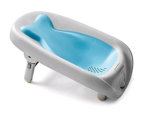 Skip Hop Moby Recline & Rinse Baby Bather -vauvakylpyamme ryhmässä LELUT, TUOTTEET LAPSILLE JA VAUVOILLE / Vauvatuotteet / Hoito ja hygienia @ TP E-commerce Nordic AB (C91172)