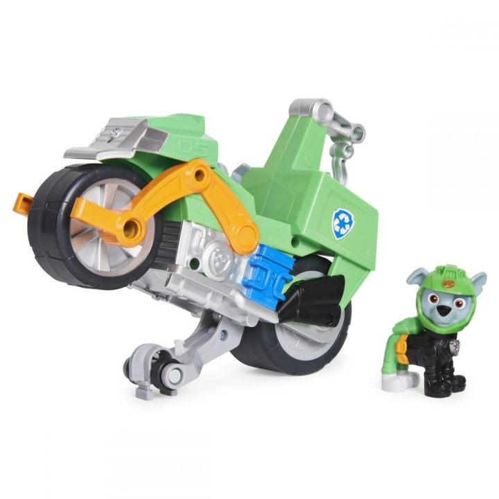 Paw Patrol Moto Pups -ajoneuvo - Rocky (6060545) ryhmässä LELUT, TUOTTEET LAPSILLE JA VAUVOILLE / Leikkikalut, Askartelu &Pelit / Leikkiautot @ TP E-commerce Nordic AB (C91184)