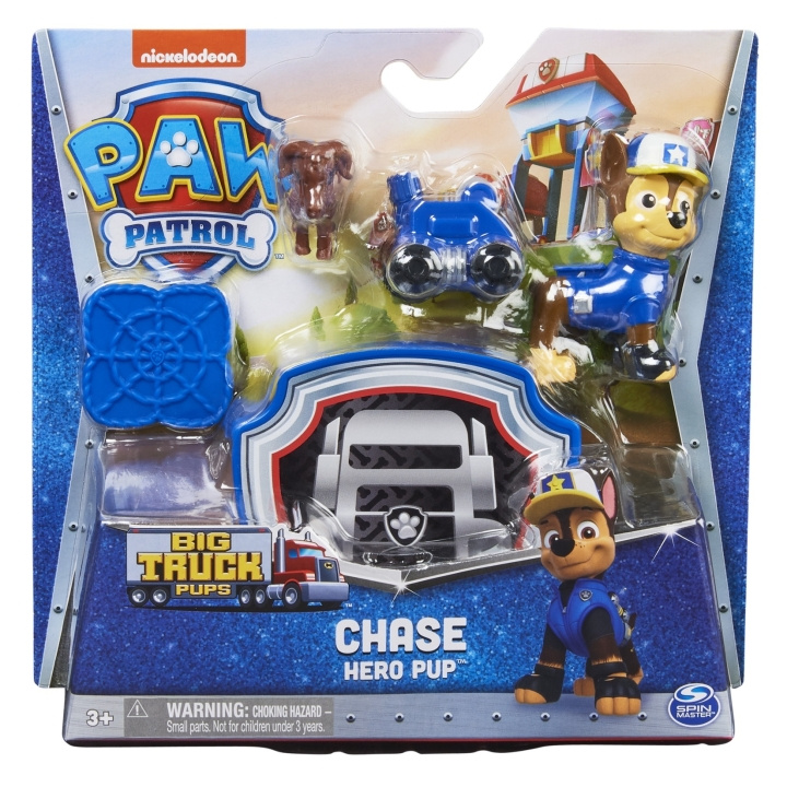 Paw Patrol Suuri sankaripentu - Chase (6065250) ryhmässä LELUT, TUOTTEET LAPSILLE JA VAUVOILLE / Leikkikalut, Askartelu &Pelit / Figuurit, miniatyyrit ja tarvikkeet @ TP E-commerce Nordic AB (C91195)