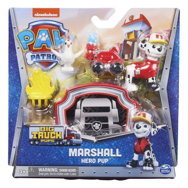 Paw Patrol Iso sankarikoira - Marshall (6065251) ryhmässä LELUT, TUOTTEET LAPSILLE JA VAUVOILLE / Leikkikalut, Askartelu &Pelit / Figuurit, miniatyyrit ja tarvikkeet @ TP E-commerce Nordic AB (C91196)