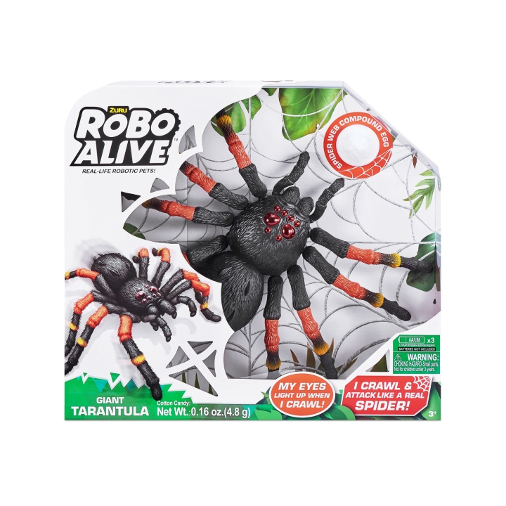 Roboalive Robo Alive - Jättiläishämähäkki S1 (7170) ryhmässä LELUT, TUOTTEET LAPSILLE JA VAUVOILLE / Leikkikalut, Askartelu &Pelit / Lelut @ TP E-commerce Nordic AB (C91203)