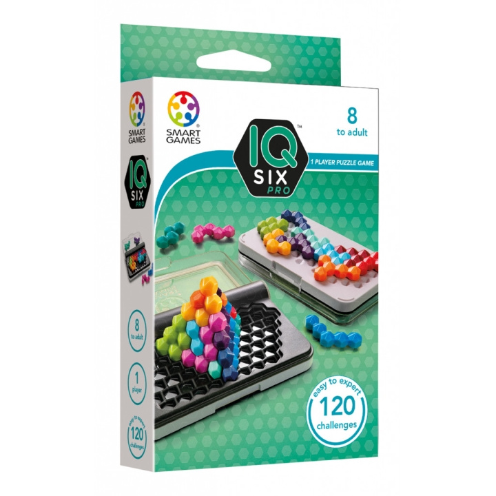 Smart Games Smartgames - IQ Six Pro (Nordic) (SG2454) ryhmässä LELUT, TUOTTEET LAPSILLE JA VAUVOILLE / Peli / Lautapelit @ TP E-commerce Nordic AB (C91241)