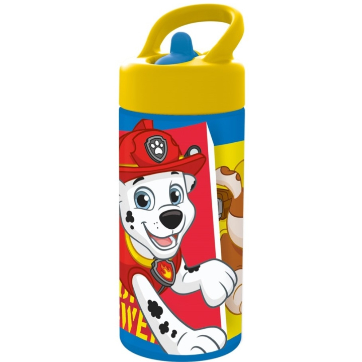 Paw Patrol Stor - Vesipullo (410 ml) - - Paw Patrol ryhmässä LELUT, TUOTTEET LAPSILLE JA VAUVOILLE / Syö ja juo / Tuttipullot & Tarvikkeet @ TP E-commerce Nordic AB (C91282)