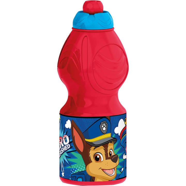 Paw Patrol Stor - Urheiluvesipullo 400 ml. - Paw Patrol (088808719-18932) ryhmässä LELUT, TUOTTEET LAPSILLE JA VAUVOILLE / Syö ja juo / Tuttipullot & Tarvikkeet @ TP E-commerce Nordic AB (C91283)