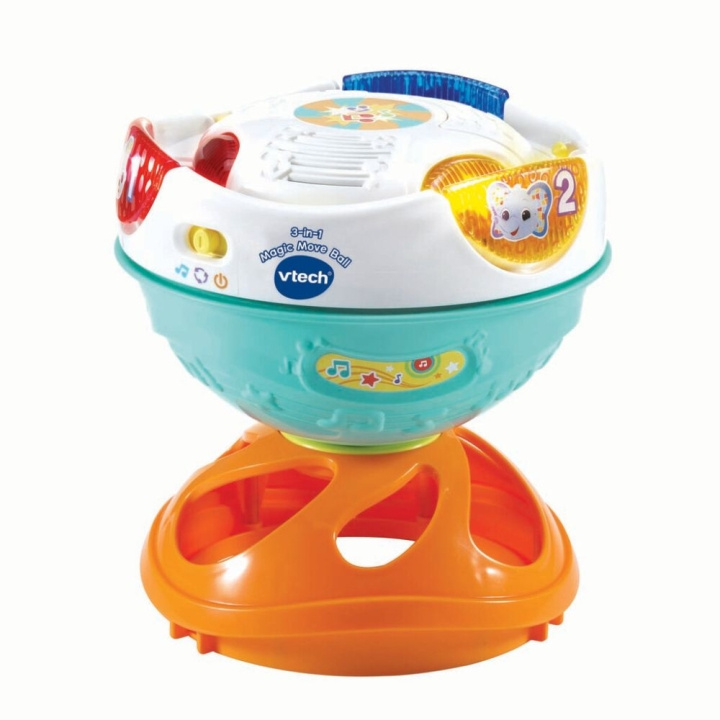 VTech 3-In-1 Magic Move -pallo DK (950-509032) ryhmässä LELUT, TUOTTEET LAPSILLE JA VAUVOILLE / Lelut vauvoille (0-3v) / Toiminnalliset lelut @ TP E-commerce Nordic AB (C91322)