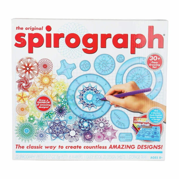 Spirograph Merkintäsarja (33002152) ryhmässä LELUT, TUOTTEET LAPSILLE JA VAUVOILLE / Leikkikalut, Askartelu &Pelit / Piirrä ja laske @ TP E-commerce Nordic AB (C91328)