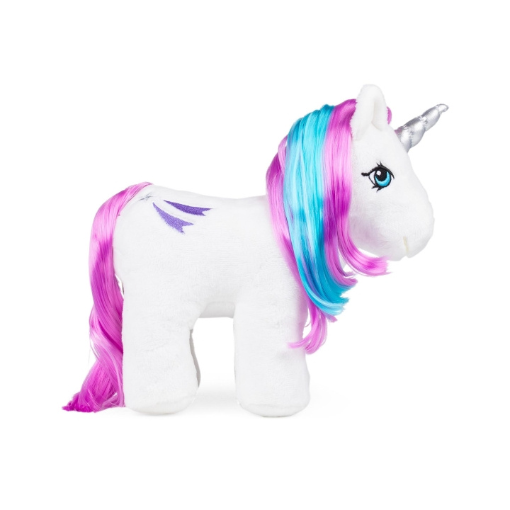 MY LITTLE PONY 40-vuotisjuhlavuoden retro pehmo 21cm - Glory (35333) ryhmässä LELUT, TUOTTEET LAPSILLE JA VAUVOILLE / Lelut vauvoille (0-3v) / Pehmolelut @ TP E-commerce Nordic AB (C91355)