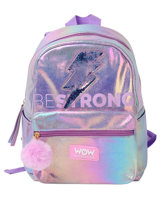 WOW Generation Stroll reppu 32 Cms Iridescent Lila (WOW00048-092) ryhmässä LELUT, TUOTTEET LAPSILLE JA VAUVOILLE / Matkustus / Laukut / Reput ja rinkat @ TP E-commerce Nordic AB (C91373)