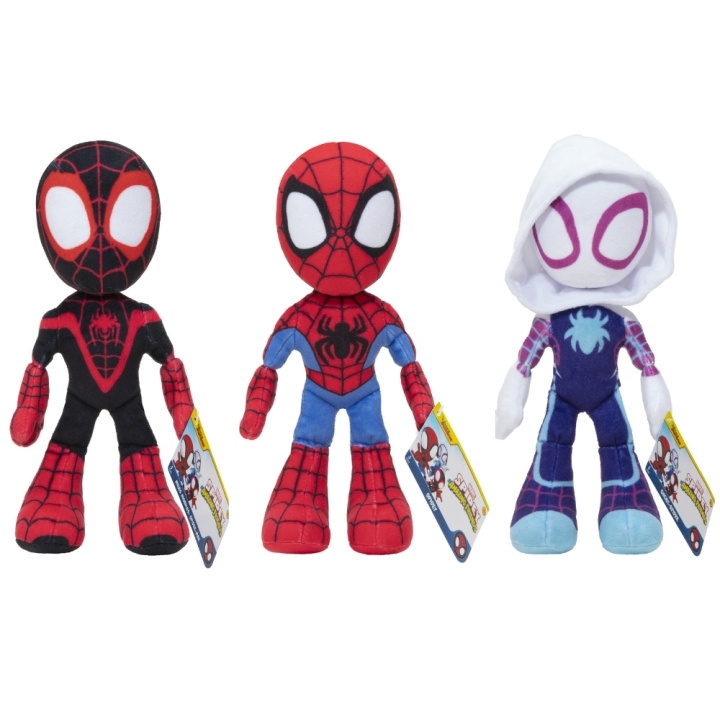 Spidey Pehmuste 20 cm W2 - ASS (SNF0001_2) ryhmässä LELUT, TUOTTEET LAPSILLE JA VAUVOILLE / Leikkikalut, Askartelu &Pelit / Figuurit, miniatyyrit ja tarvikkeet @ TP E-commerce Nordic AB (C91381)