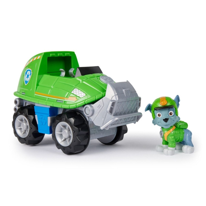 Paw Patrol Viidakkoteemainen ajoneuvo - Rocky (6067763) ryhmässä LELUT, TUOTTEET LAPSILLE JA VAUVOILLE / Leikkikalut, Askartelu &Pelit / Leikkiautot @ TP E-commerce Nordic AB (C91438)