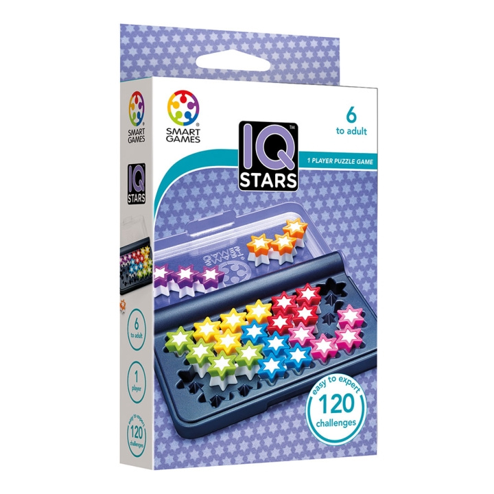 Smart Games SmartGames - IQ Stars (pohjoismainen) (SG2110) ryhmässä LELUT, TUOTTEET LAPSILLE JA VAUVOILLE / Peli / Lautapelit @ TP E-commerce Nordic AB (C91458)