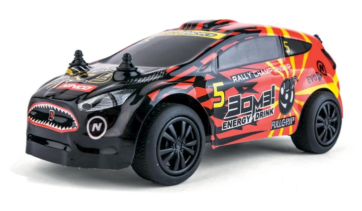 Ninco R/C X-Rally Pommi 14 cm 1:30 (NH93142) ryhmässä LELUT, TUOTTEET LAPSILLE JA VAUVOILLE / Radio-ohjattava / Radio-ohjattavat autot @ TP E-commerce Nordic AB (C91551)