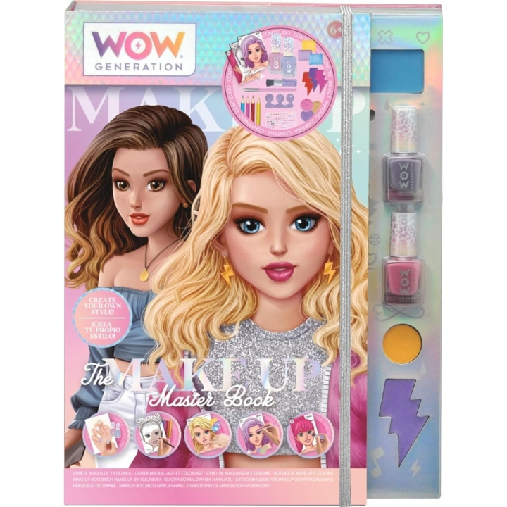 WOW Generation Make-Up DIY Deluxe taiteilijasetti (2111314-WOW00058-CDU) ryhmässä LELUT, TUOTTEET LAPSILLE JA VAUVOILLE / Leikkikalut, Askartelu &Pelit / Pieni koti ja roolileikki @ TP E-commerce Nordic AB (C91556)