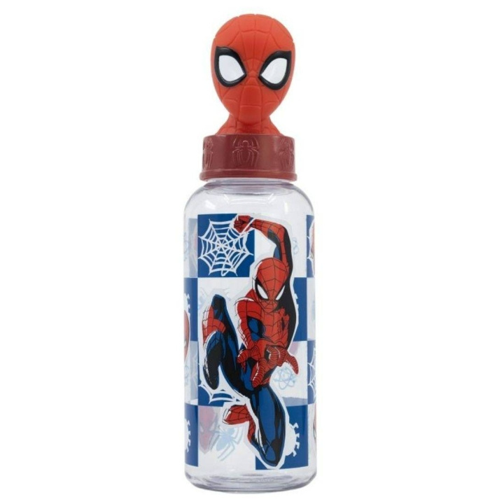 STOR Vesipullo 3D-hahmolla 560 ml - Spider-Man (088808723-74859) ryhmässä LELUT, TUOTTEET LAPSILLE JA VAUVOILLE / Syö ja juo / Tuttipullot & Tarvikkeet @ TP E-commerce Nordic AB (C91581)