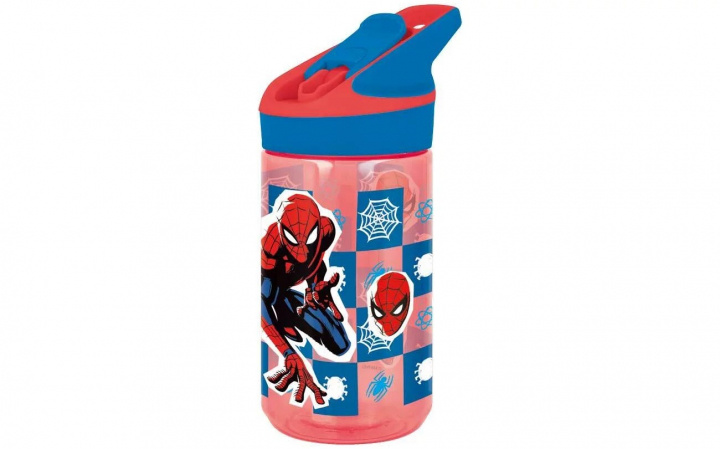 STOR Vesipullo 480ml - Spider-Man (088808724-74796) ryhmässä LELUT, TUOTTEET LAPSILLE JA VAUVOILLE / Syö ja juo / Tuttipullot & Tarvikkeet @ TP E-commerce Nordic AB (C91585)