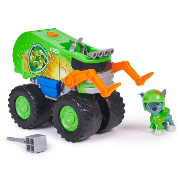 Paw Patrol Rescue Wheels -ajoneuvot - Rocky (6069331) ryhmässä LELUT, TUOTTEET LAPSILLE JA VAUVOILLE / Leikkikalut, Askartelu &Pelit / Leikkiautot @ TP E-commerce Nordic AB (C91600)